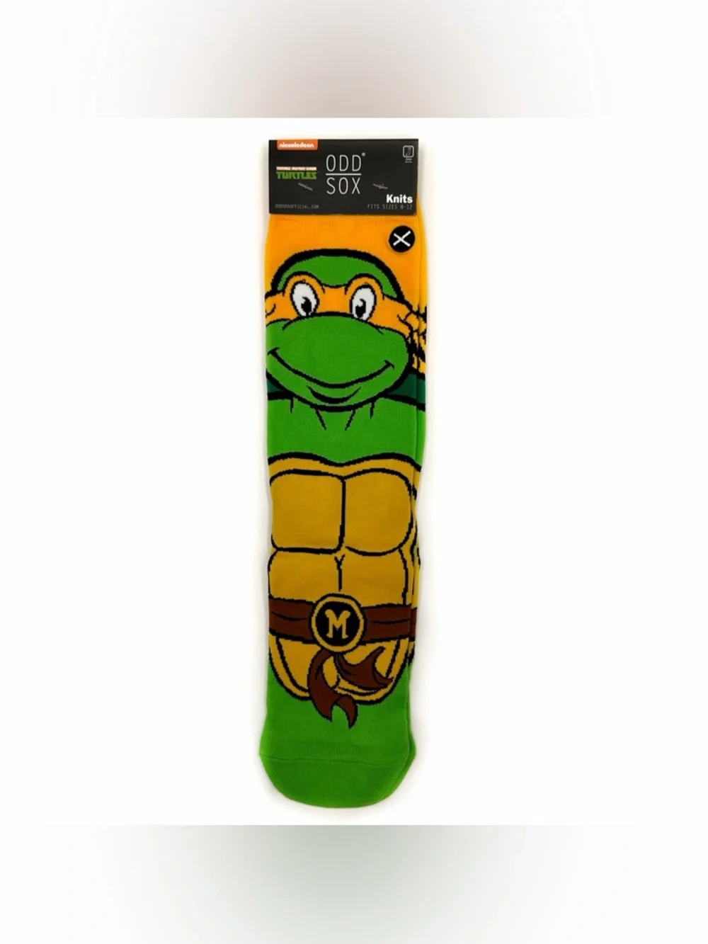 Odd Sox TMNT Crew Socks Bundle 4 Pairs Teenage Mutant Ninja Turtles Krang